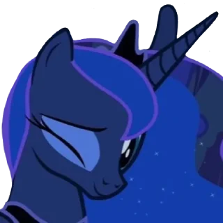Sticker Luna | @MyLittlePony_bots - 10
