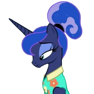 Sticker Luna | @MyLittlePony_bots - 7
