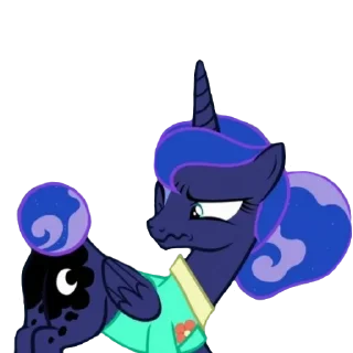 Sticker Luna | @MyLittlePony_bots - 0
