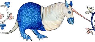 Sticker Luttrell Psalter - 3