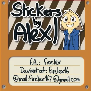 Sticker Jasper Fox - 8