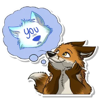 Sticker Jasper Fox - 3