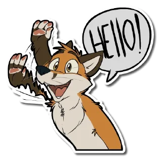 Sticker Jasper Fox - 6