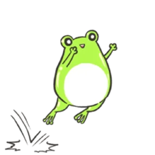Стикер Froggy @stickersb2b - 7