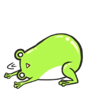 Стикер Froggy @stickersb2b - 9