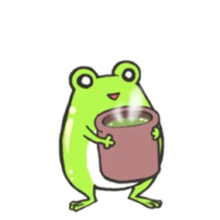Стикер Froggy @stickersb2b - 0