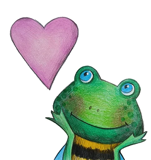 Стикер Lyagushmel - 1