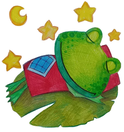 Стикер Lyagushmel - 1