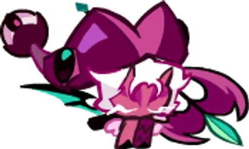 цветок пурпурный фиолетовый