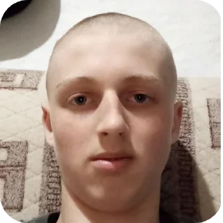 Стикер Лысый - 0