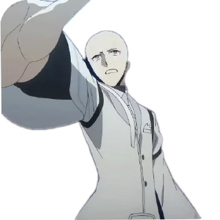 Sticker Лысый бсд - 8