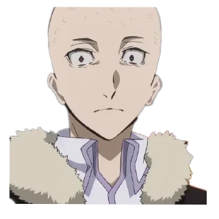 Sticker Лысый бсд - 4