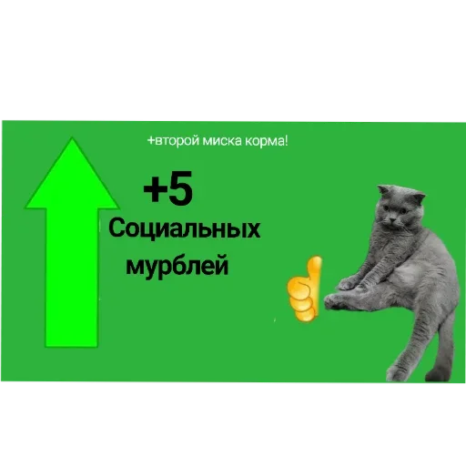 Sticker LyubimyjKotMurik - 1