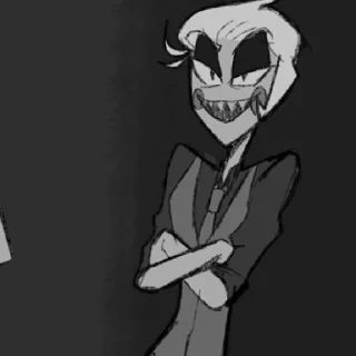 Стикер Люцифер Морнингстар - 0