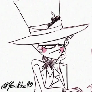 Стикер Люцифер Морнингстар - 9