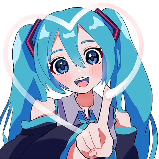 Sticker M1ku_Hatsune - 1