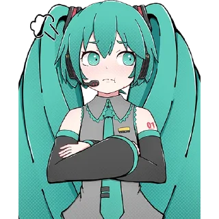 Sticker Hatsune Miku by @Heiliger_Arts - 4