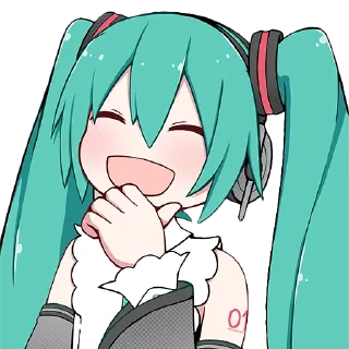 Sticker Hatsune Miku by @Heiliger_Arts - 1