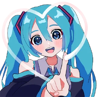 Sticker Hatsune Miku by @Heiliger_Arts - 11
