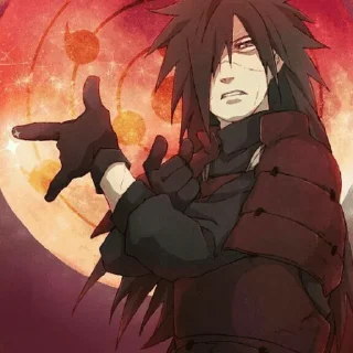 Стикер Madara Uchiha — @StickerAnimePack - 11