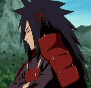Стикер Madara Uchiha — @StickerAnimePack - 1