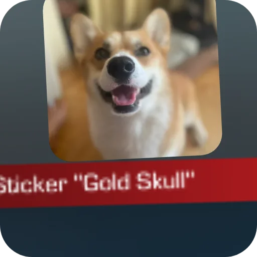 Стикер MAFFIN805 - 1