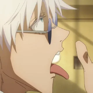 Sticker Gojo Satoru - @HolyLosers - 2