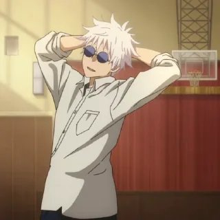 Sticker Gojo Satoru - @HolyLosers - 0