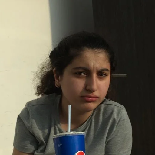 person human face soft drink