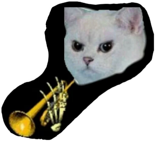 cat animal brass
