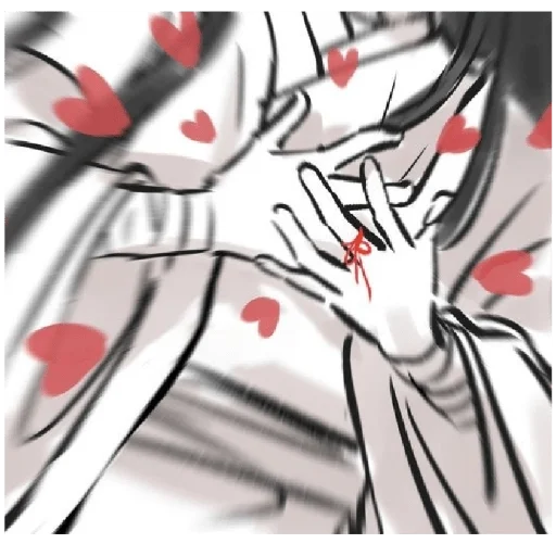 эскиз аниме мультфильм