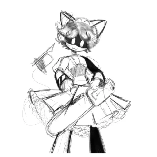 Стикер MurderDrones - 5