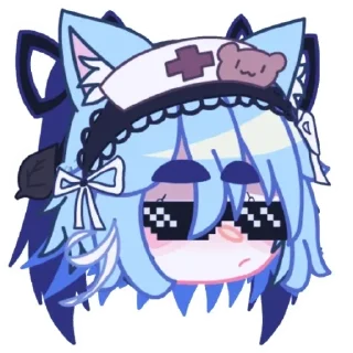 Sticker Мэлонимоджи ^•w•^ - 4