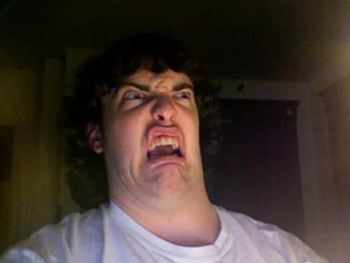 person human face jaw