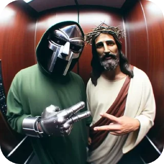 Sticker MF DOOM • @Earth928B - 11