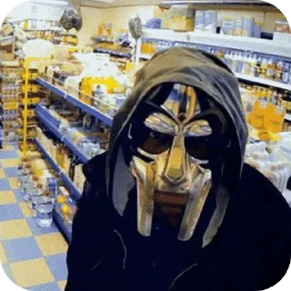 Sticker MF DOOM • @Earth928B - 8