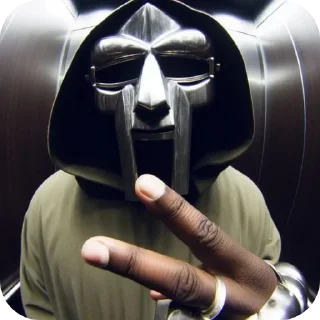 Sticker MF DOOM • @Earth928B - 6