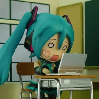 Sticker Хацуне Мику. - 9