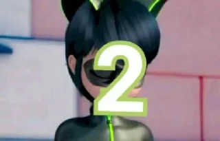 Sticker #miraculers - 1