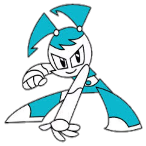 Стикер My Life As A Teenage Robot - 1