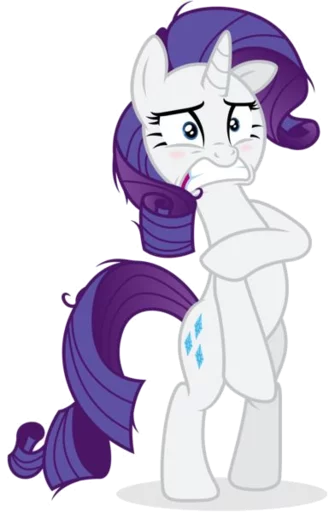 Sticker MLP_rarity_life_is_a_runway - 1