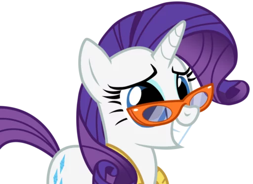 Sticker MLP_rarity_life_is_a_runway - 1