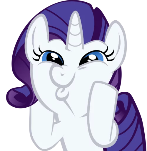 Sticker MLP_rarity_life_is_a_runway - 1
