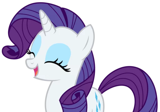 Sticker MLP_rarity_life_is_a_runway - 1
