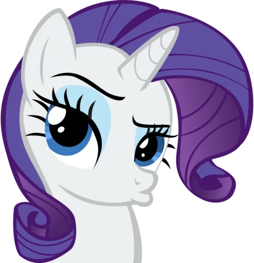 Sticker MLP_rarity_life_is_a_runway - 1