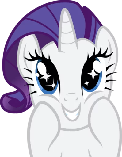 Sticker MLP_rarity_life_is_a_runway - 1