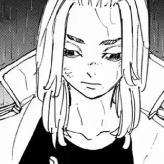 Sticker манджиро сано • @sticbot - 5