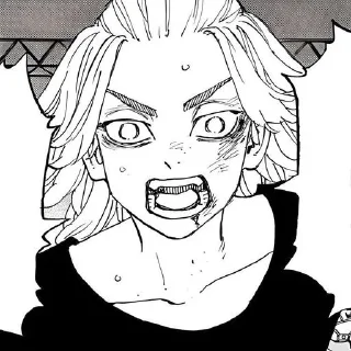 Sticker манджиро сано • @sticbot - 4