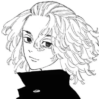 Sticker манджиро сано • @sticbot - 3