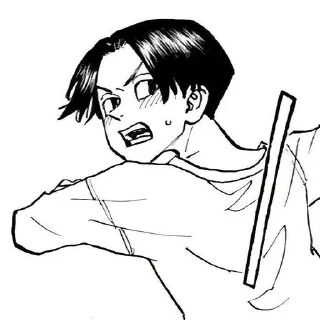 Sticker манджиро сано • @sticbot - 7